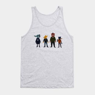 Night in the woods characters Tank Top